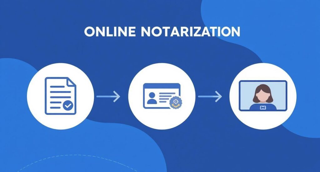 Notarize documents fast - Process image